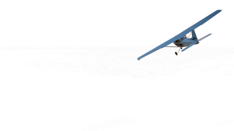 Cessna aircraft in flight